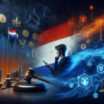 alt_text: Ilustrasi simbolis serangan Belanda terhadap aktivitas pasar judi ilegal.